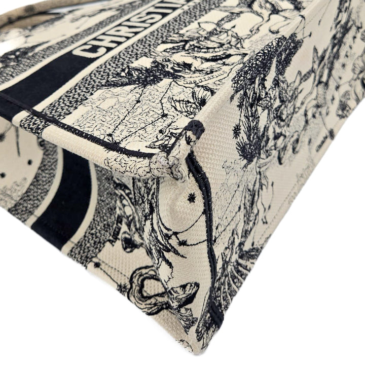 Christian Dior Medium Book Tote Zodiac Embroidery