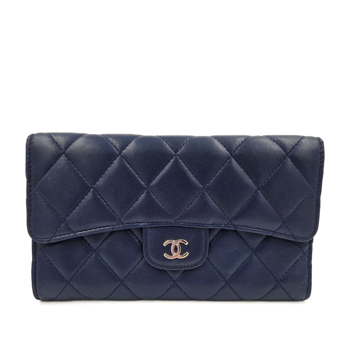 Chanel Classic Long Trifold Wallet