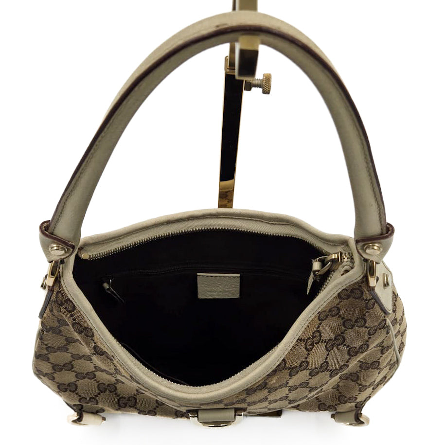 Gucci Abbey GG Canvas Small Hobo Bag