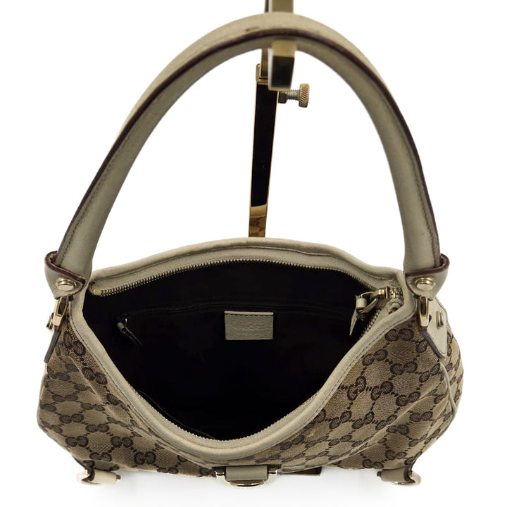 Gucci Abbey GG Canvas Small Hobo Bag
