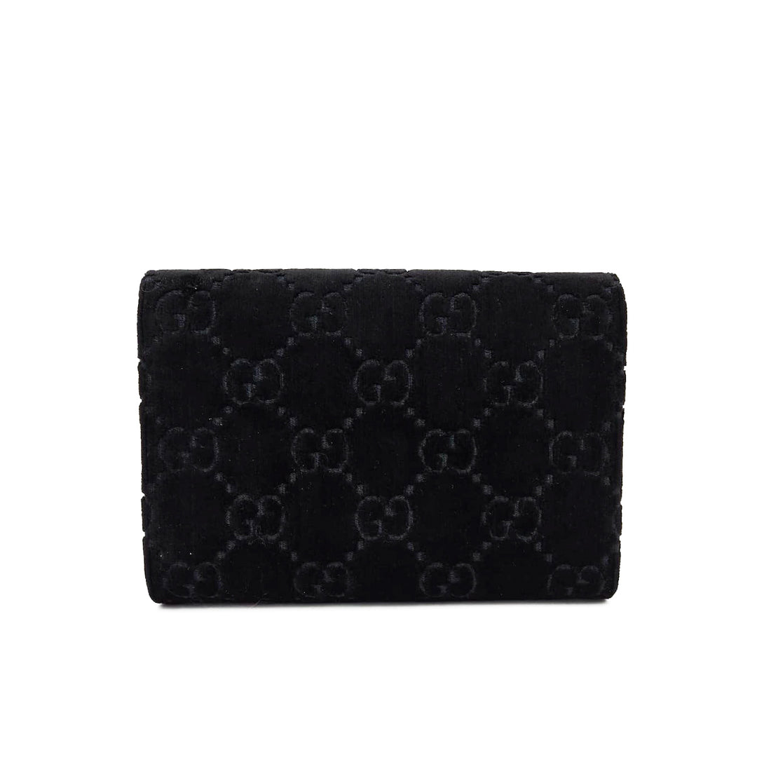 Gucci Velvet GG Supreme Monogram Small Dionysus