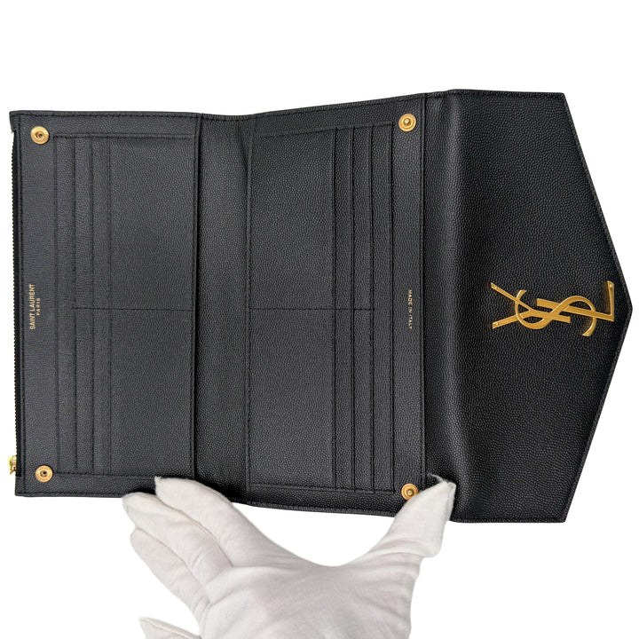 Saint Laurent Large Uptown Trifold Wallet