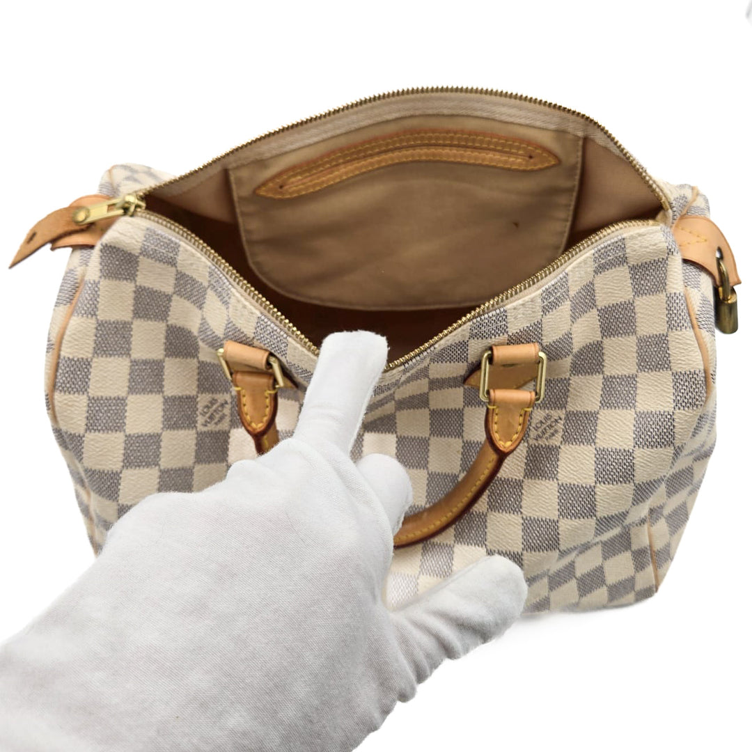 Louis Vuitton Speedy 30 Damier Azur