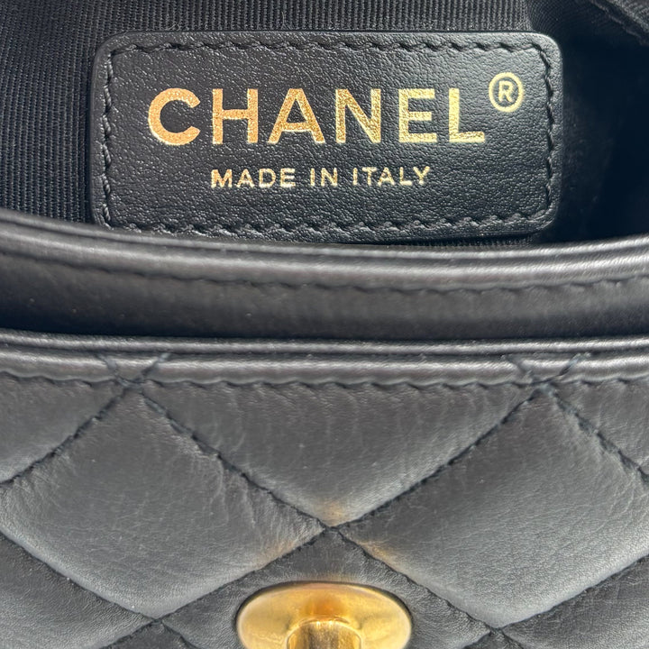 Chanel Mini Flap Bag with Top Handle