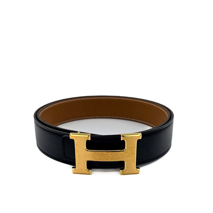 Hermes Constance Reversible Leather Strap H Belt 32mm