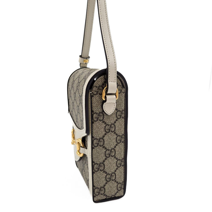Gucci GG Supreme Horsebit Mini Crossbody Bag