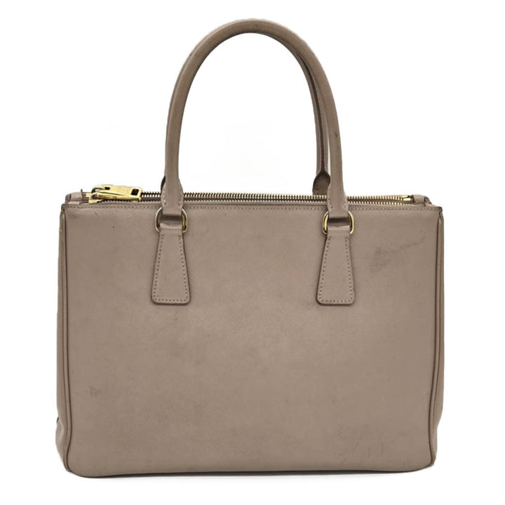Prada Large Nude Galleria Saffiano Leather Bag