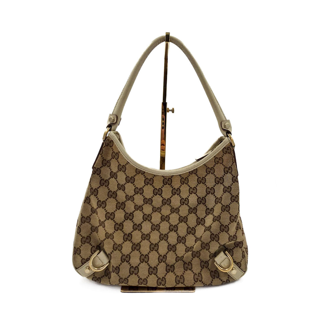 Gucci Abbey GG Canvas Small Hobo Bag
