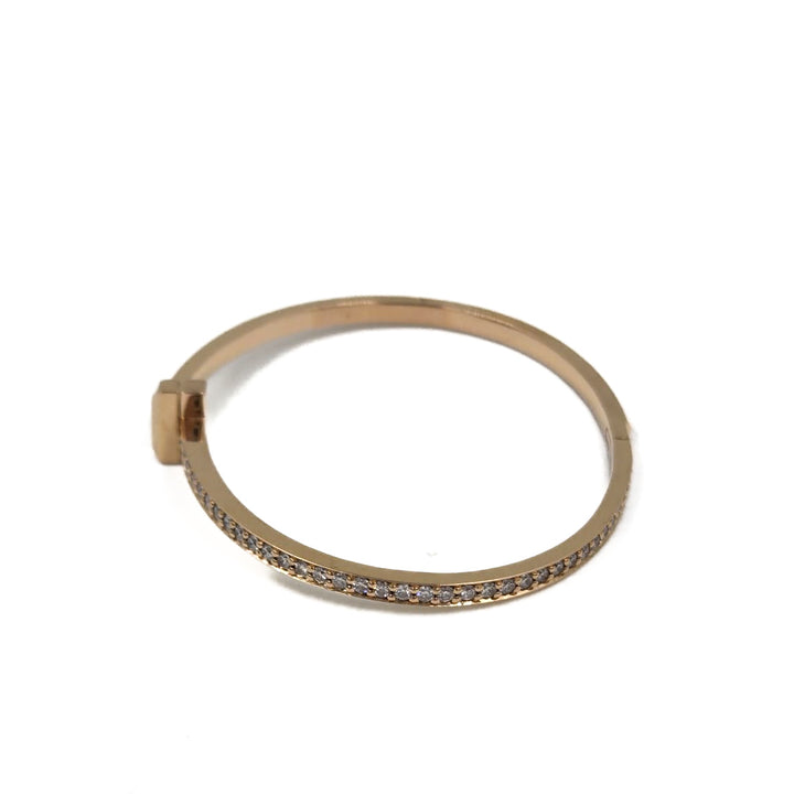 Tiffany & Co. T1 Narrow Diamond Hinged Bangle
