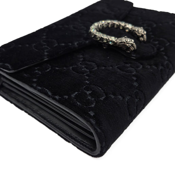 Gucci Velvet GG Supreme Monogram Small Dionysus