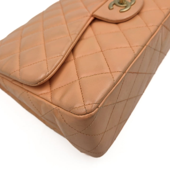 Chanel Jumbo Lambskin Classic Single Flap Bag