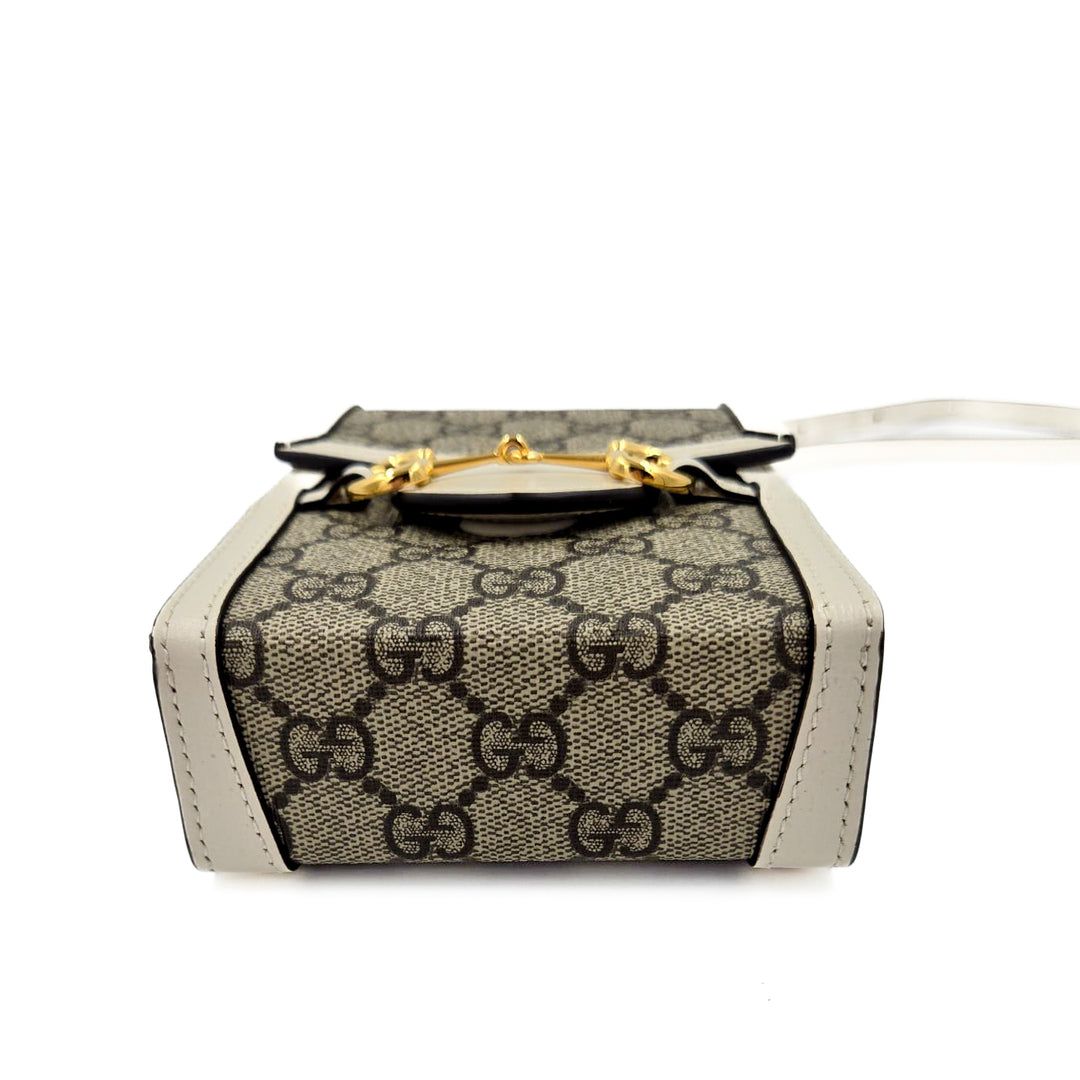 Gucci GG Supreme Horsebit Mini Crossbody Bag