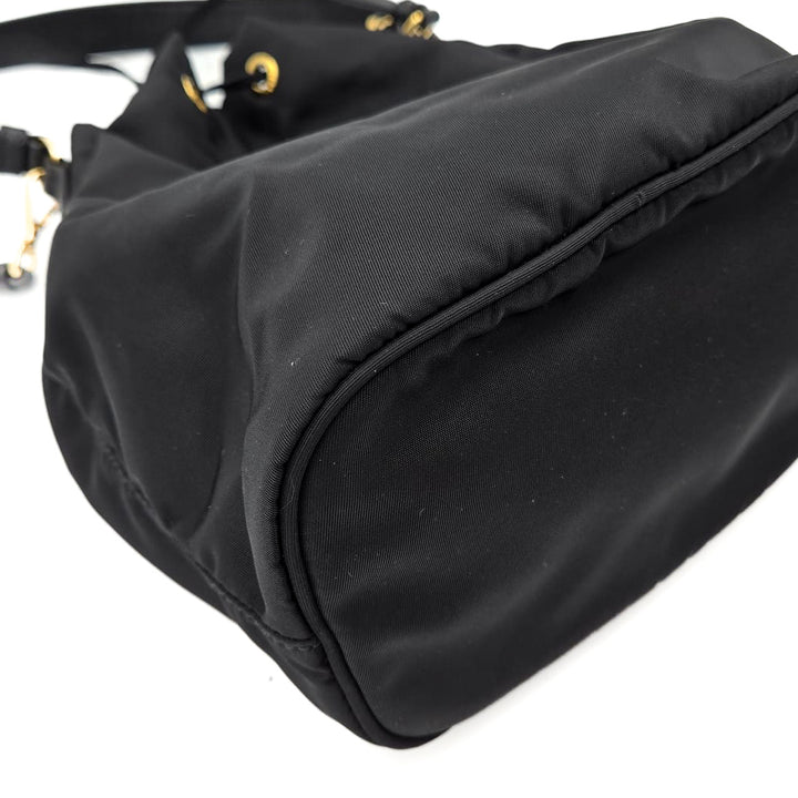 Prada Duet Re-Nylon Bucket Bag