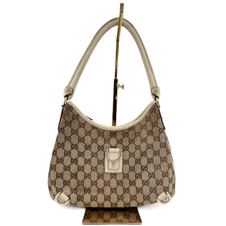 Gucci Abbey GG Canvas Small Hobo Bag
