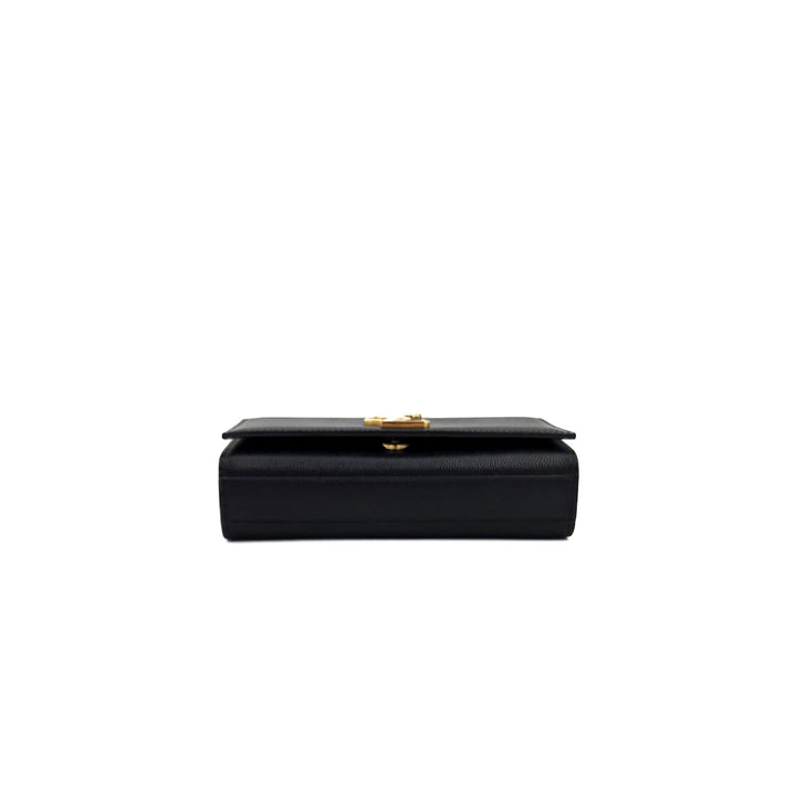 Saint Laurent Small Grained Calfskin Kate Bag