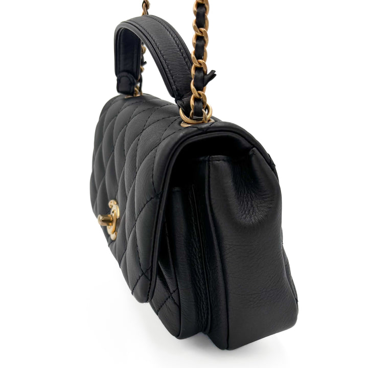 Chanel Mini Flap Bag with Top Handle