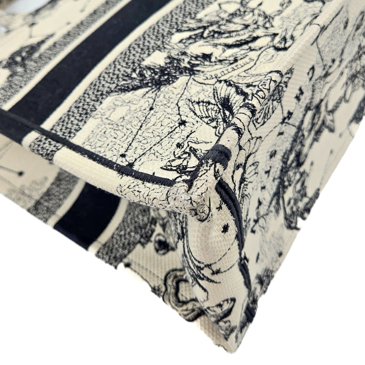 Christian Dior Medium Book Tote Zodiac Embroidery