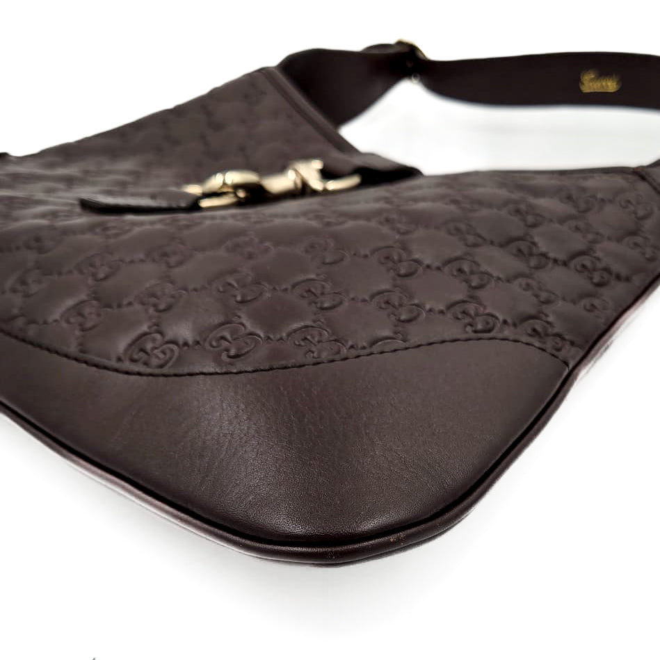 Gucci Guccissima Leather Jackie Shoulder Bag