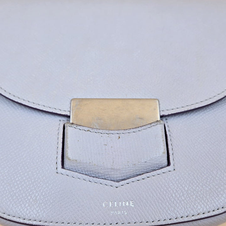 Celine Trotteur Small Grained Leather Crossbody