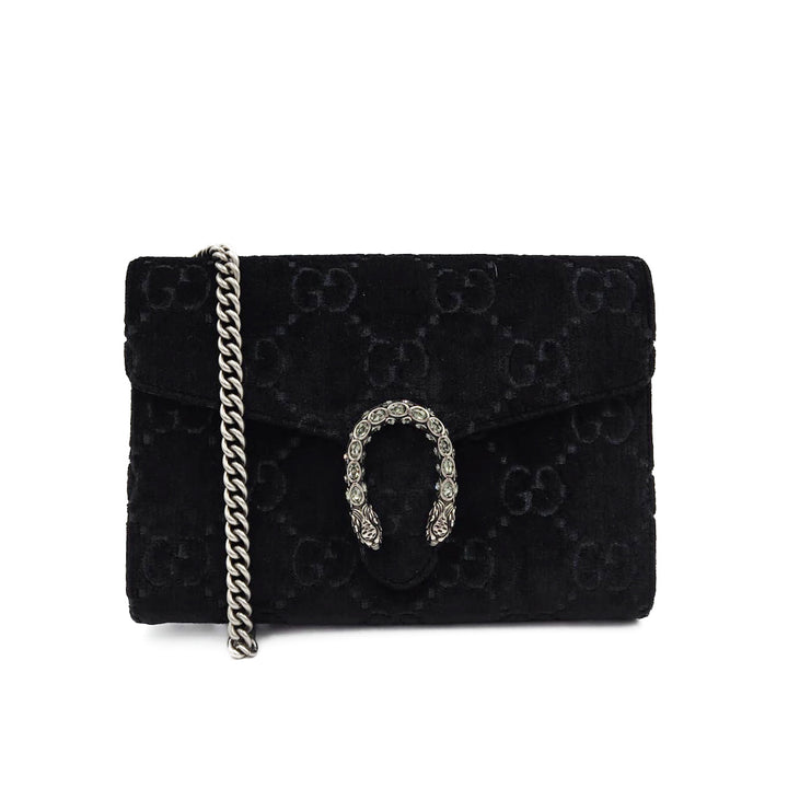 Gucci Velvet GG Supreme Monogram Small Dionysus