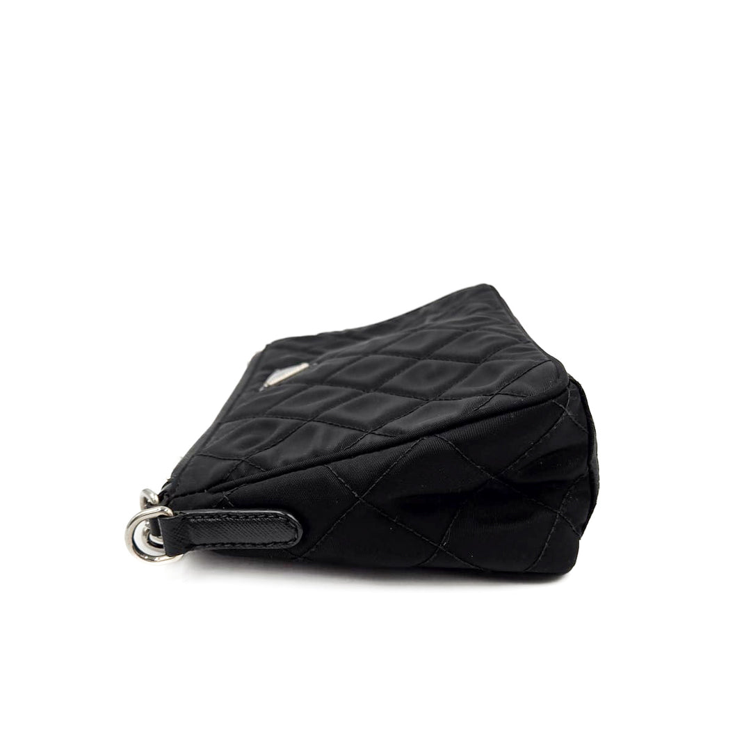 Prada Nylon Tessuto Impuntu Quilted Crossbody Bag