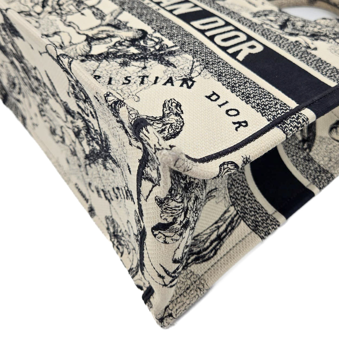 Christian Dior Medium Book Tote Zodiac Embroidery