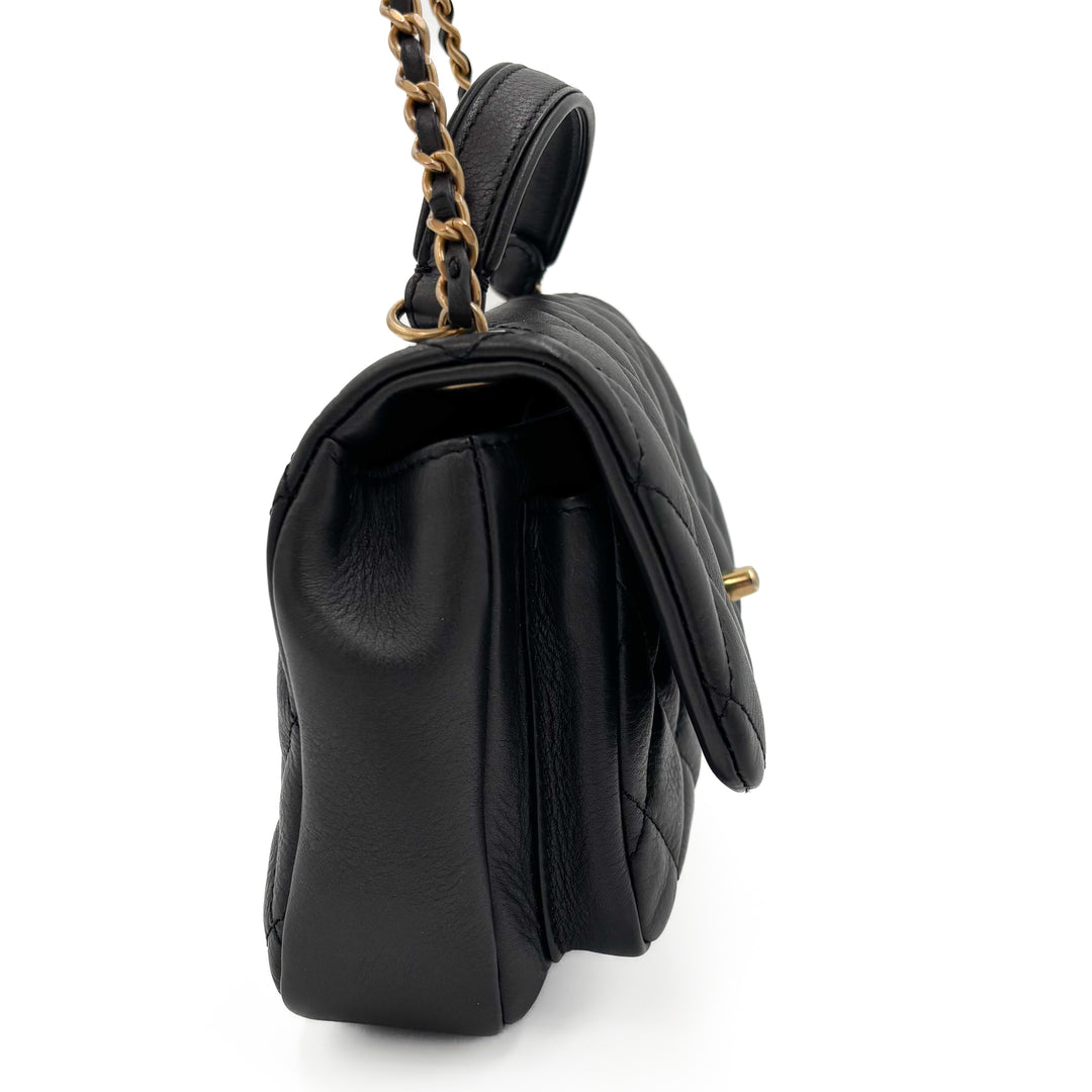 Chanel Mini Flap Bag with Top Handle