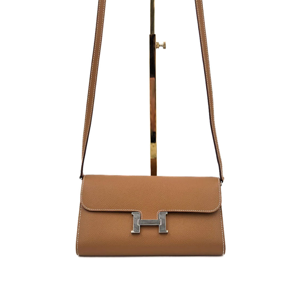 Hermes Gold Epsom Constance To Go Wallet