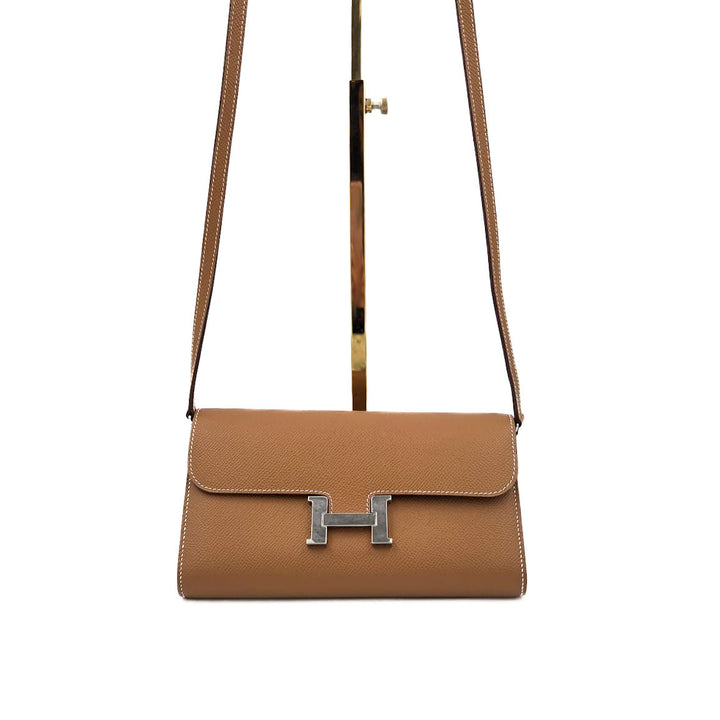 Hermes Gold Epsom Constance To Go Wallet