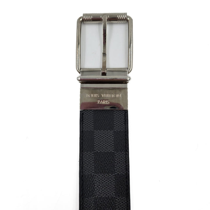 Louis Vuitton Damier Graphite Men's Belt
