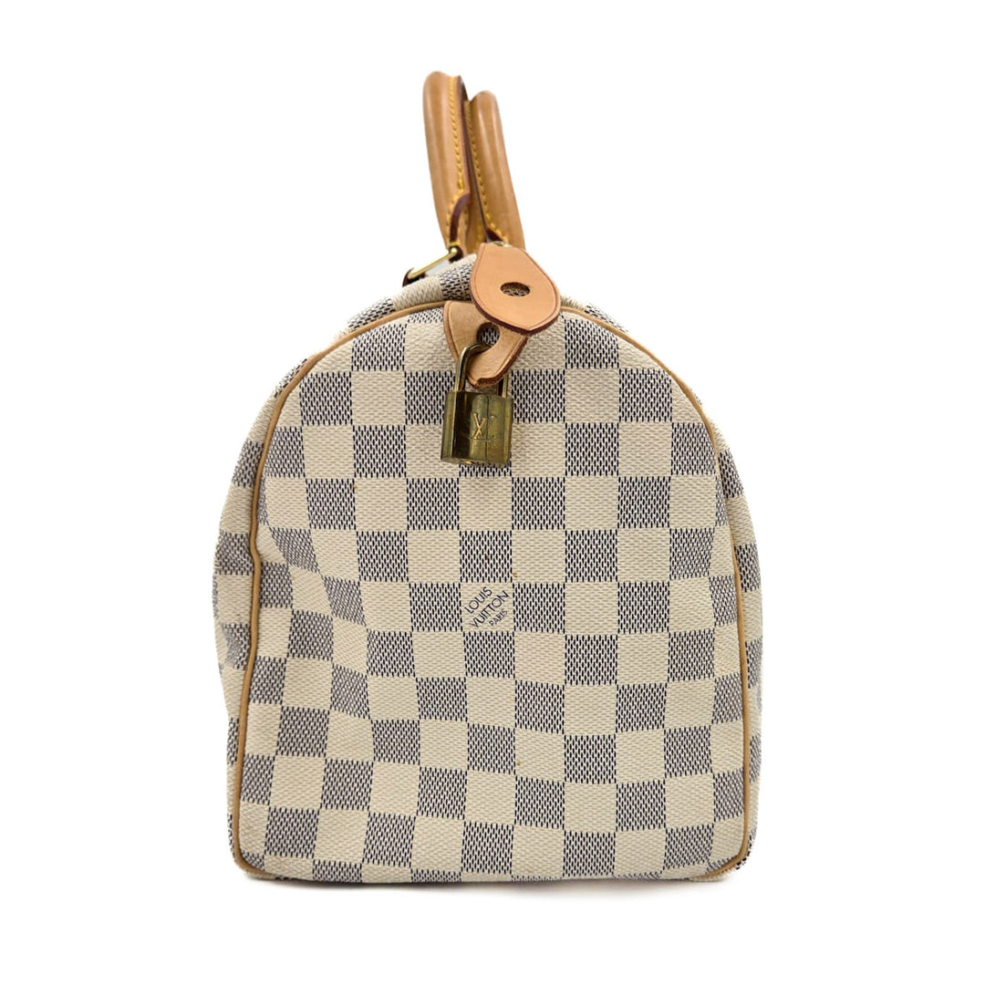 Louis Vuitton Speedy 30 Damier Azur