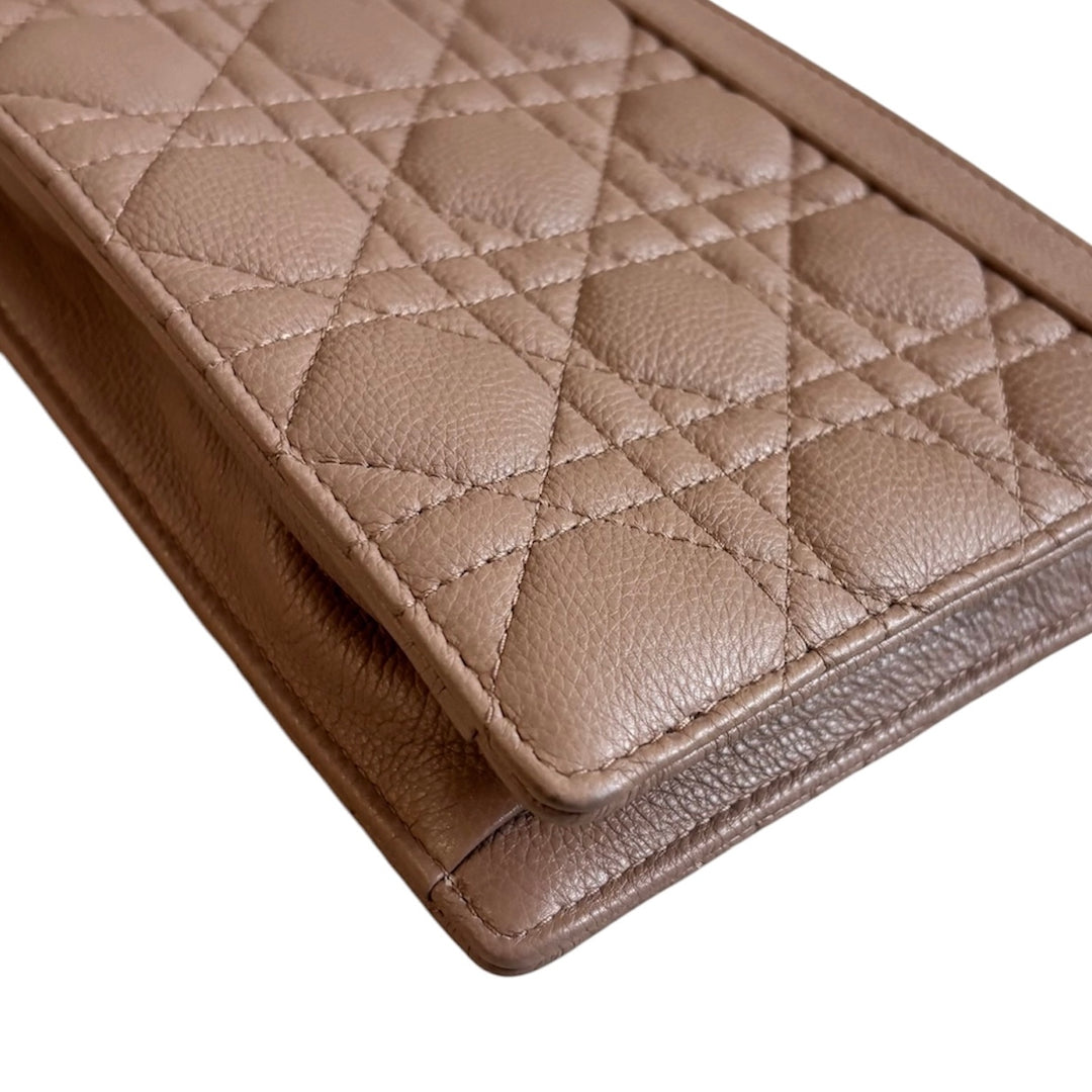 Christian Dior Caro Pouch With Chain