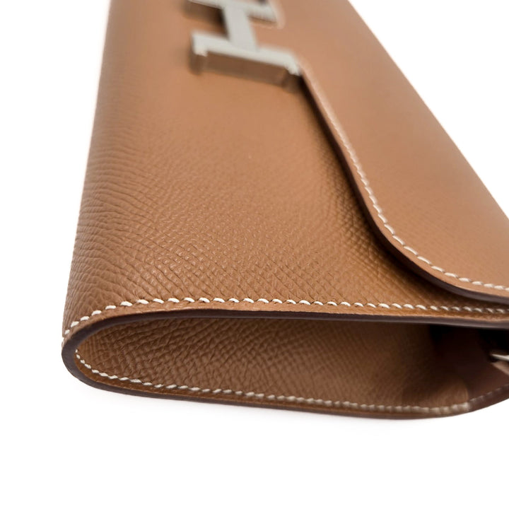 Hermes Gold Epsom Constance To Go Wallet