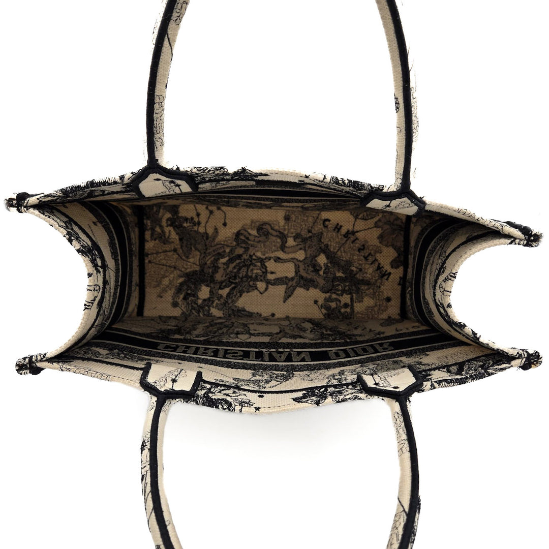 Christian Dior Medium Book Tote Zodiac Embroidery