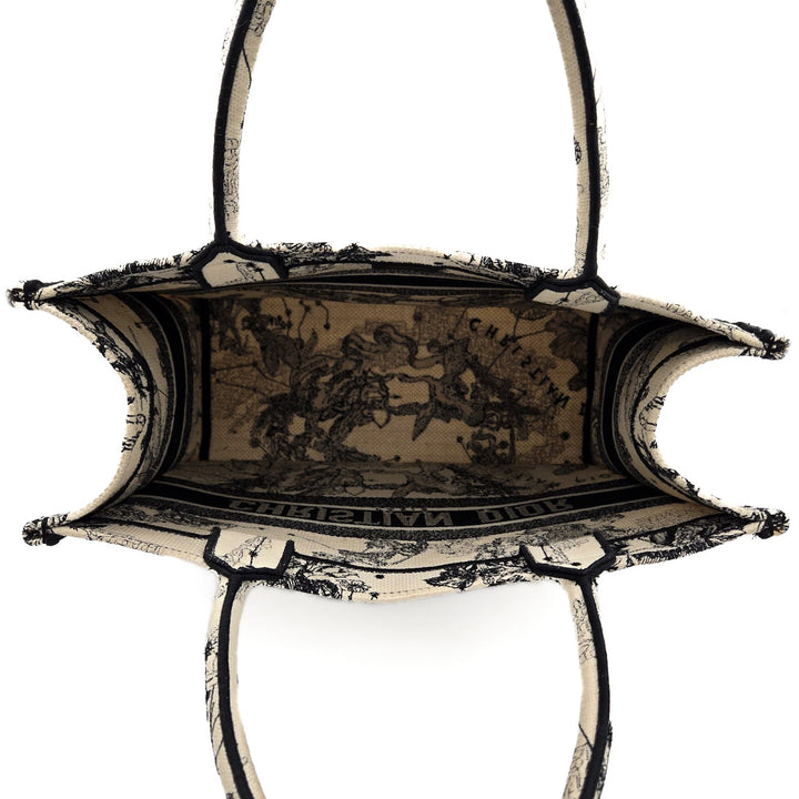 Christian Dior Medium Book Tote Zodiac Embroidery