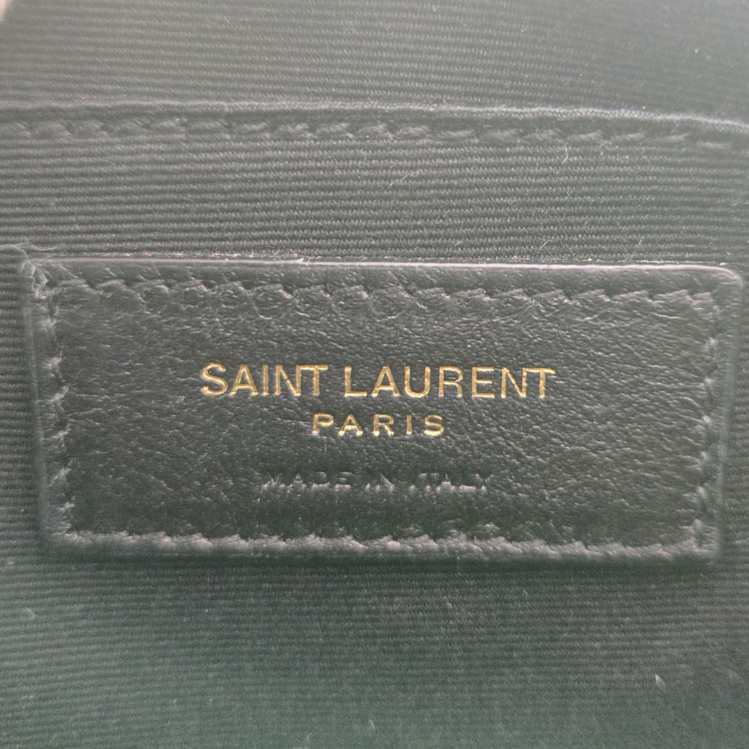 Saint Laurent Chevron Leather Lou Camera Bag