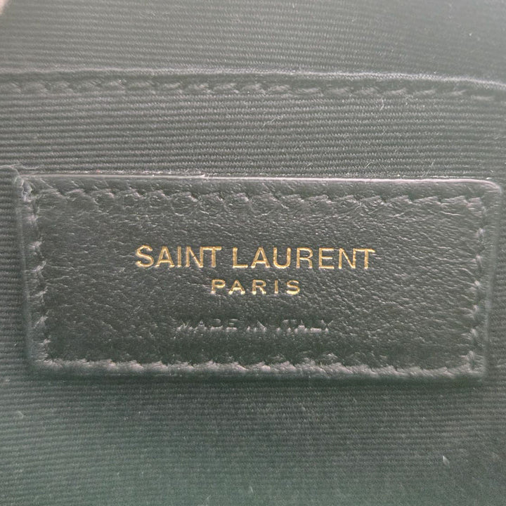 Saint Laurent Chevron Leather Lou Camera Bag