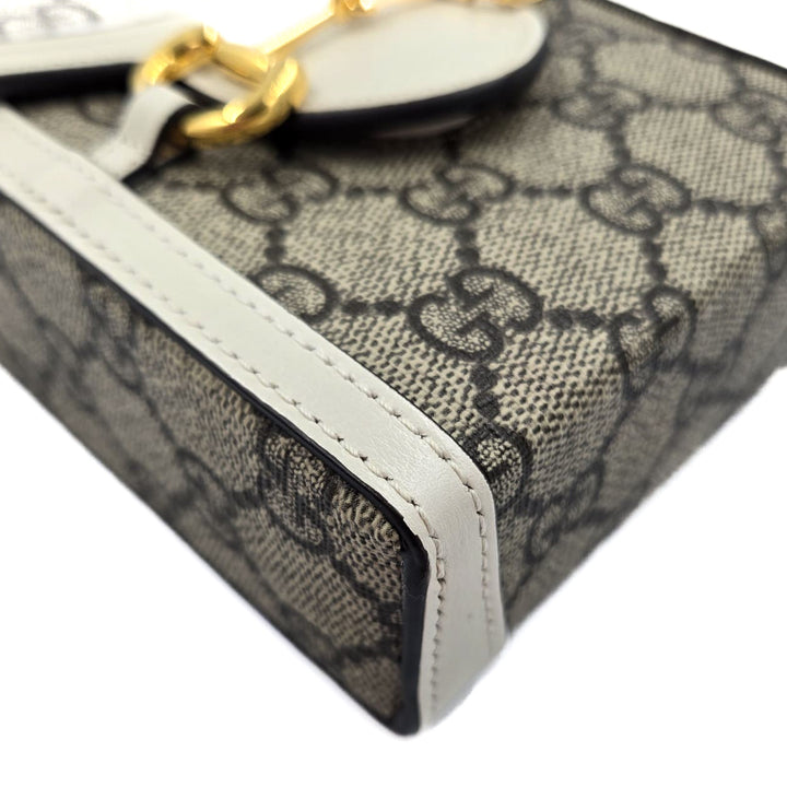 Gucci GG Supreme Horsebit Mini Crossbody Bag