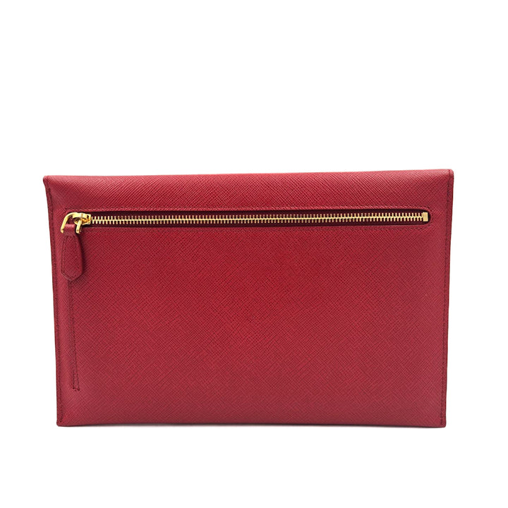 Prada Saffiano 3 Piece Clutch