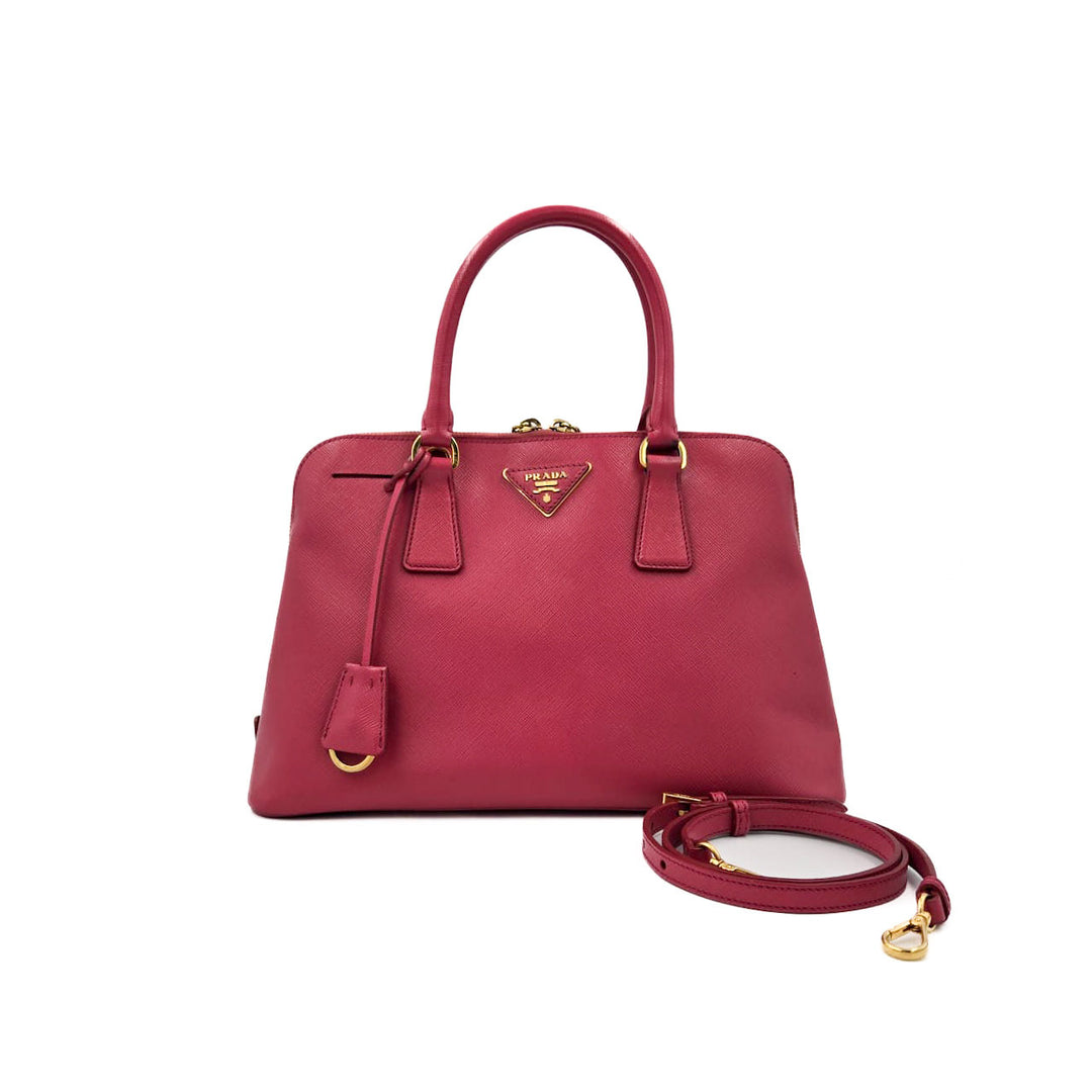 Prada Saffiano Medium Promenade Tote Bag