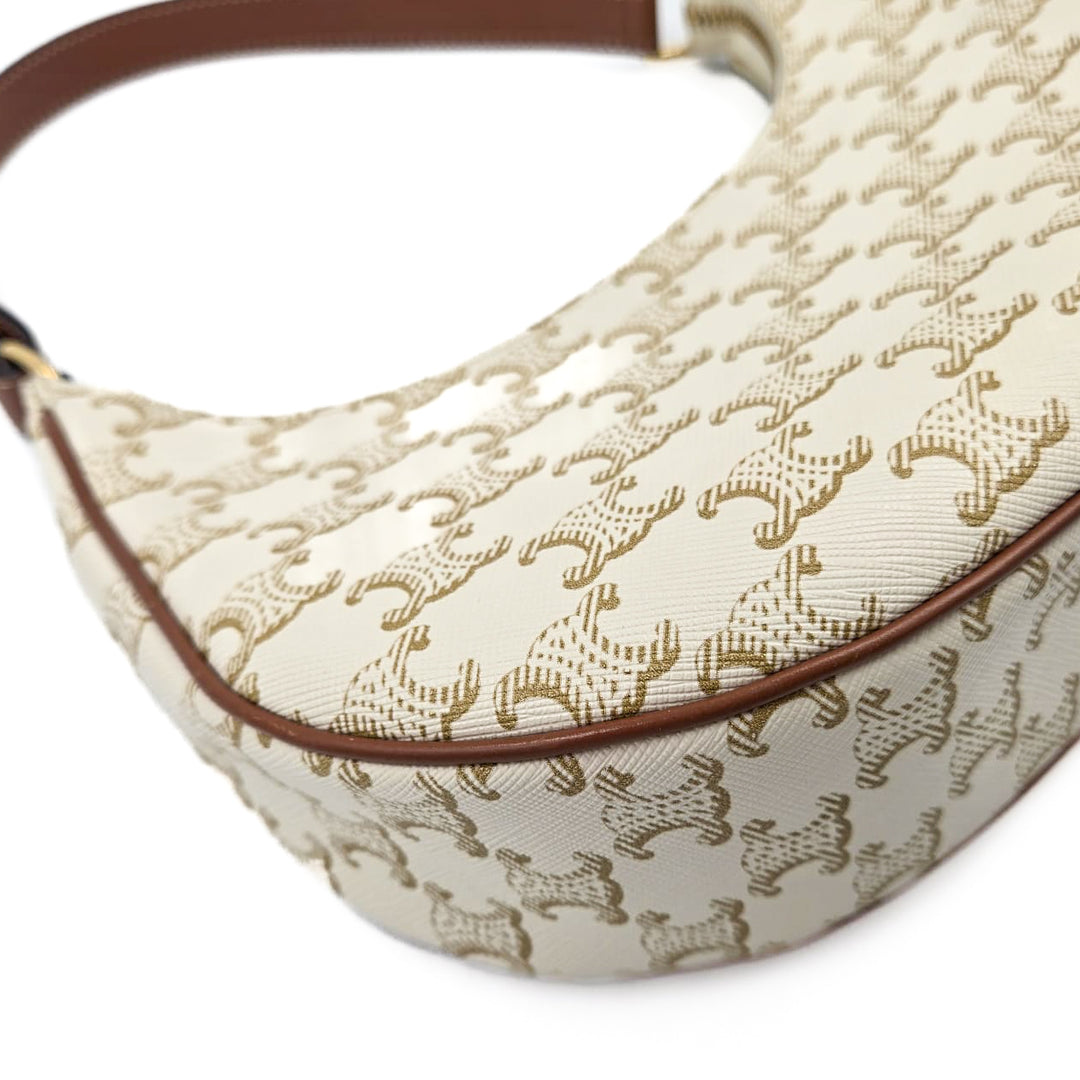 Celine Ava Bag Triomphe Canvas