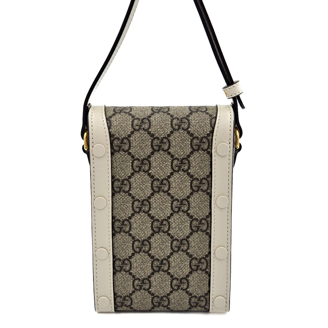 Gucci GG Supreme Horsebit Mini Crossbody Bag