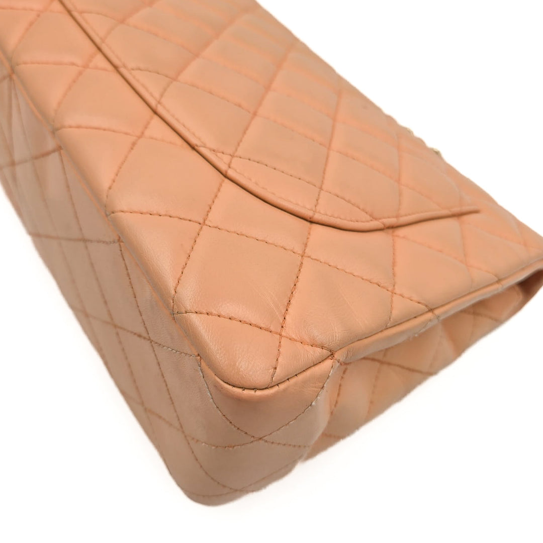 Chanel Jumbo Lambskin Classic Single Flap Bag