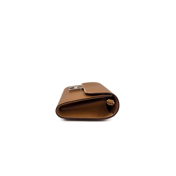 Hermes Gold Epsom Constance To Go Wallet