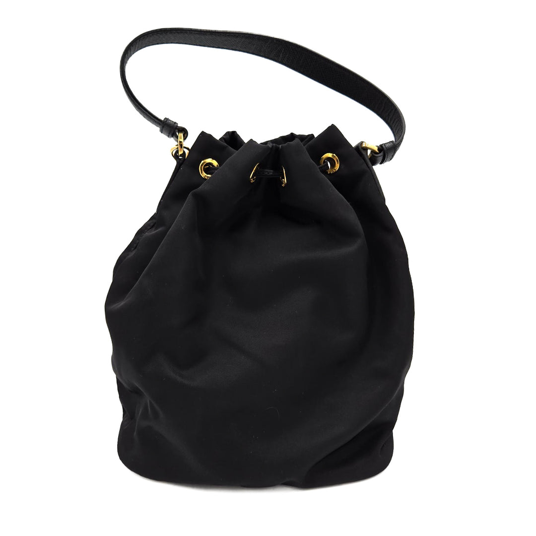 Prada Duet Re-Nylon Bucket Bag