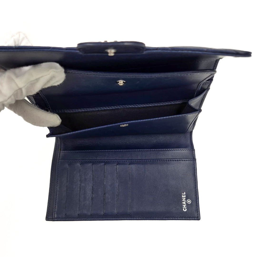 Chanel Classic Long Trifold Wallet