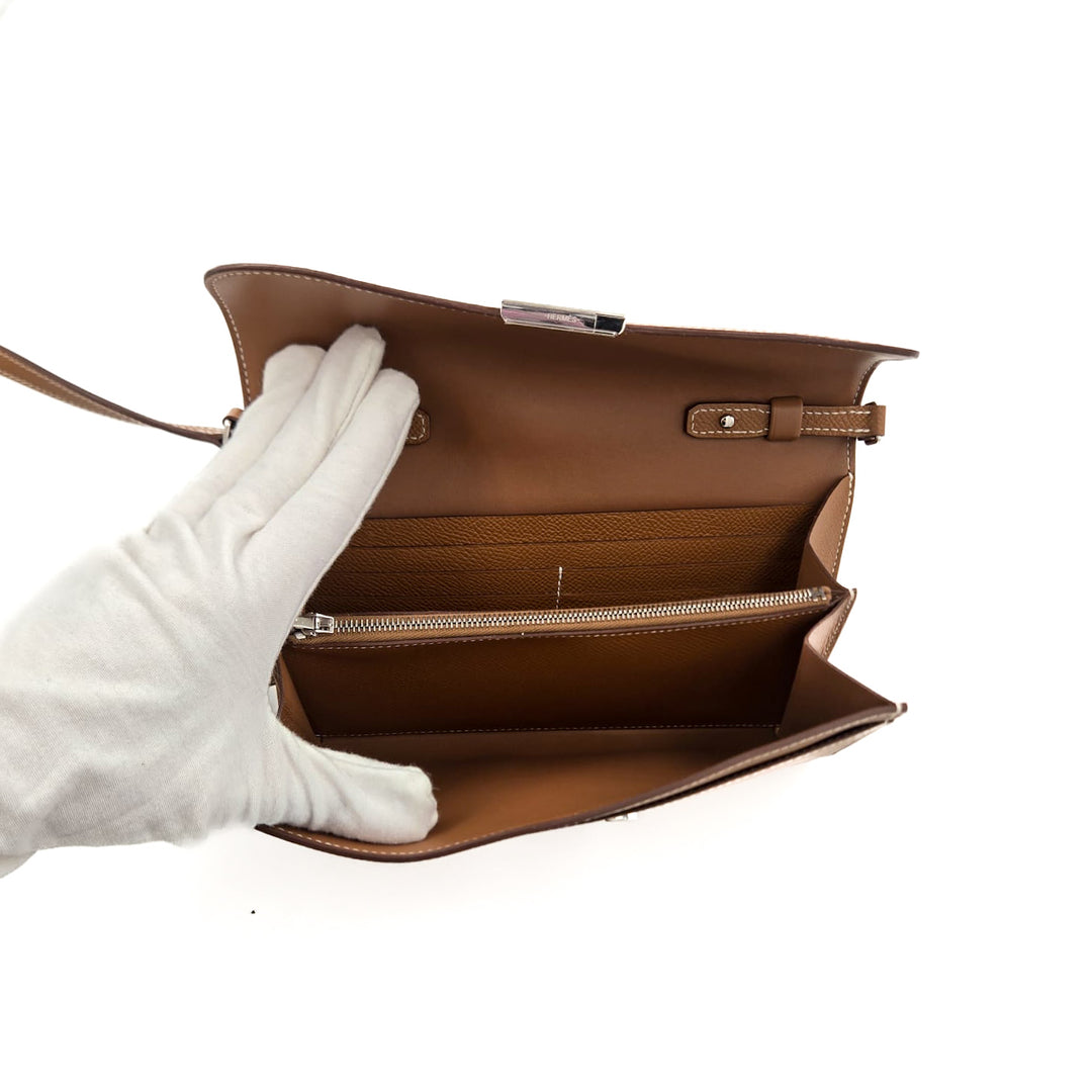 Hermes Gold Epsom Constance To Go Wallet