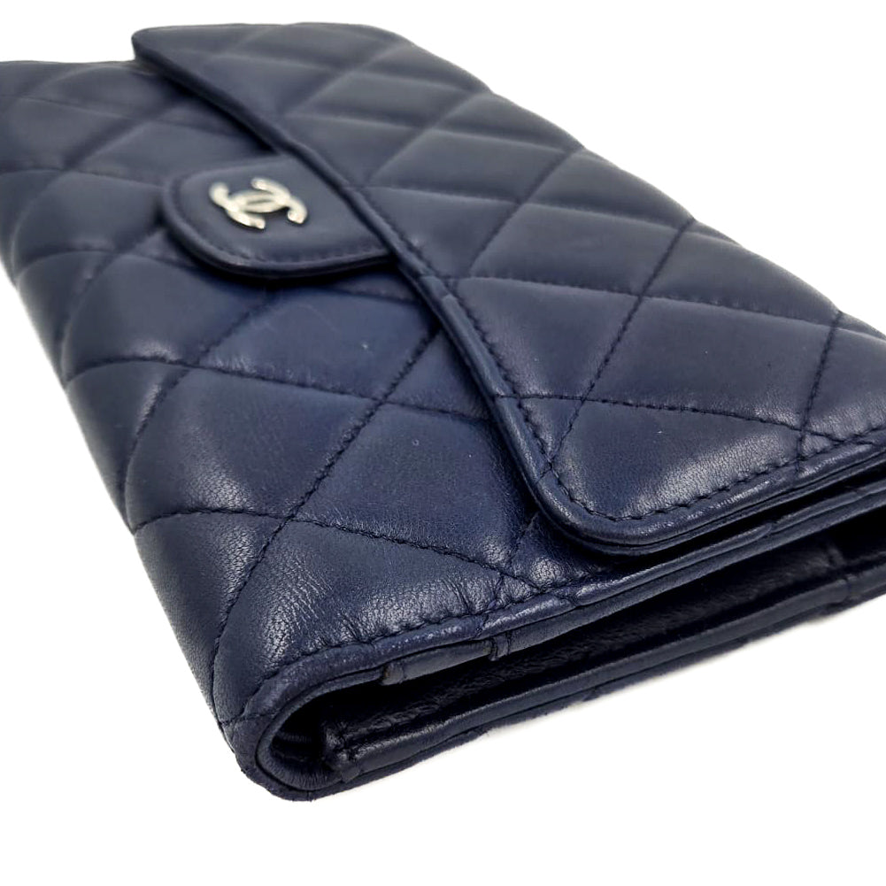 Chanel Classic Long Trifold Wallet