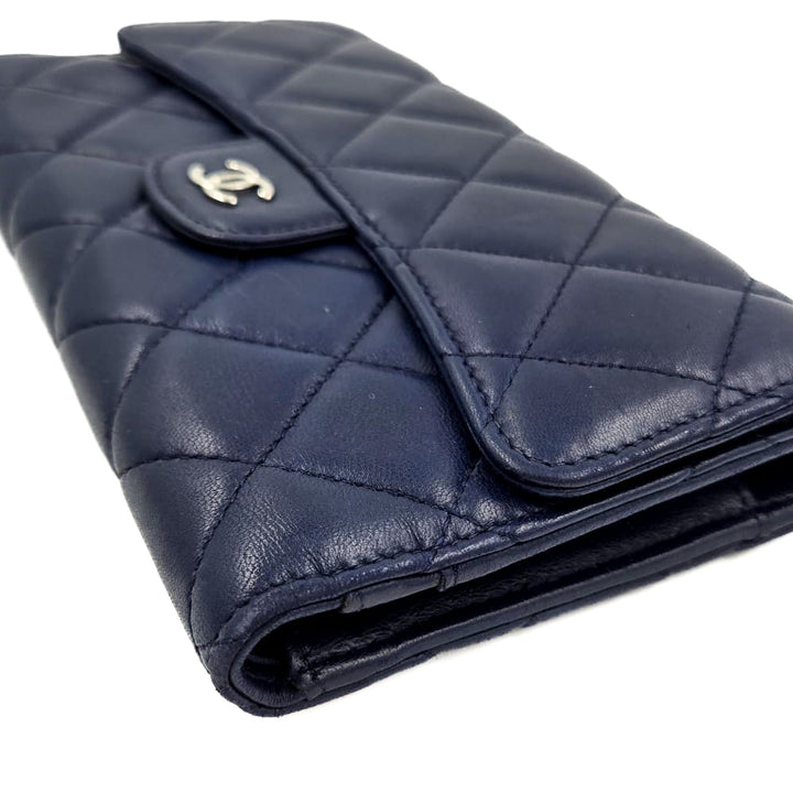 Chanel Classic Long Trifold Wallet