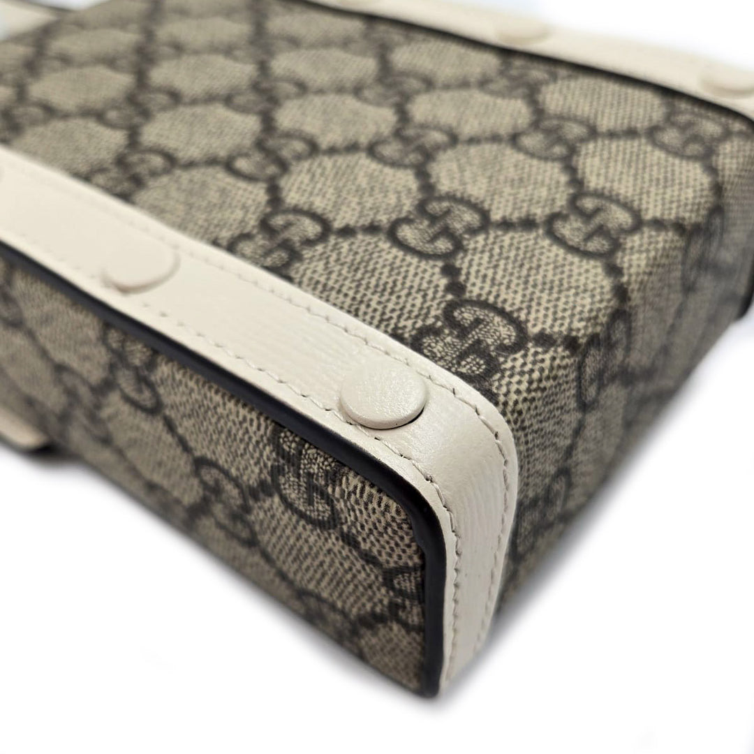 Gucci GG Supreme Horsebit Mini Crossbody Bag